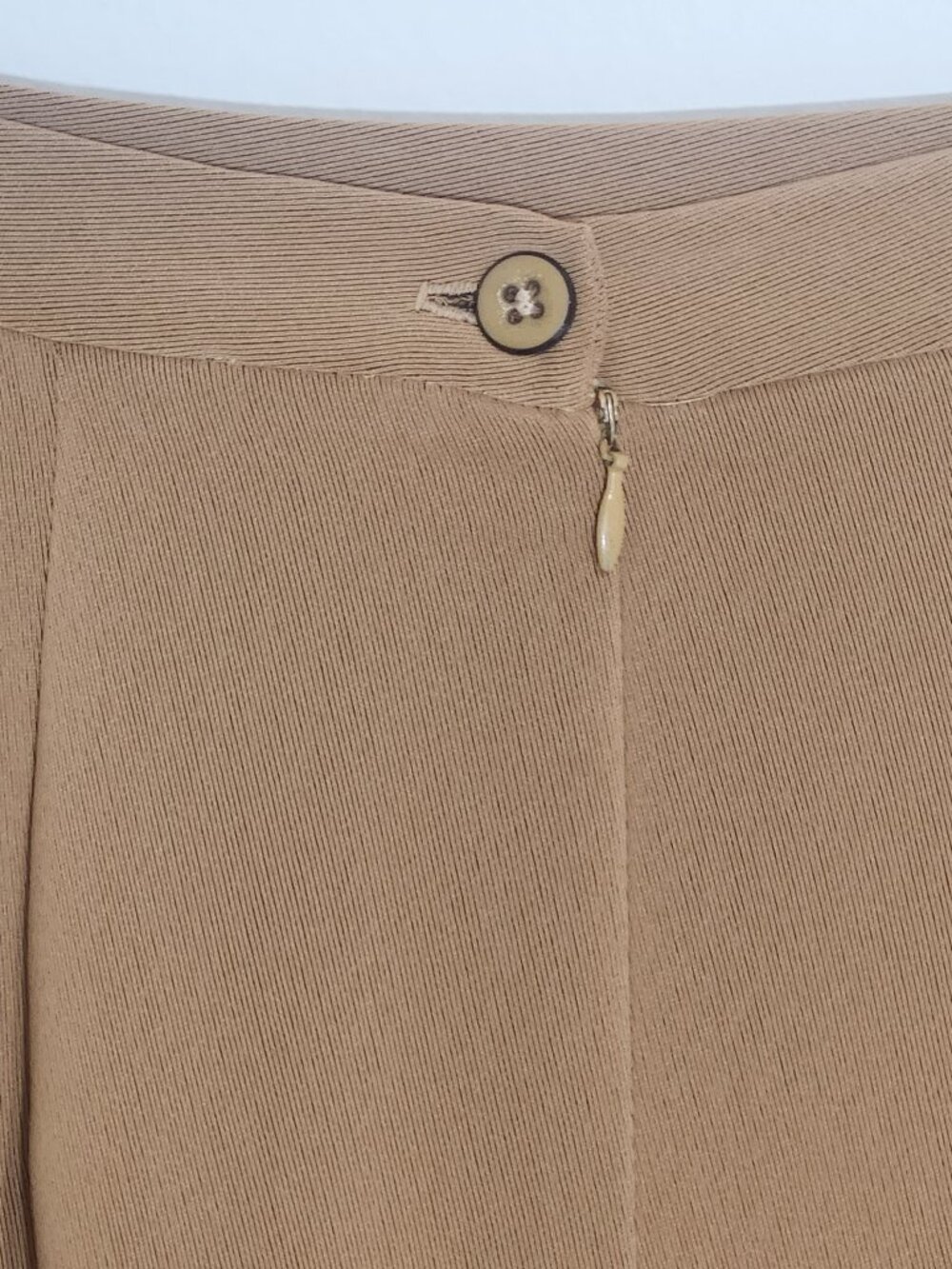 Barami Vintage Skirt Size 8 High waisted pencil skirt with front pleat tailoring - Picture 4 of 9